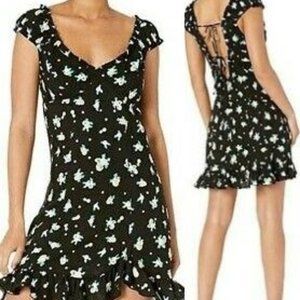 Brand 🆕FREE PEOPLE Like A Lady Print Mini Dress
